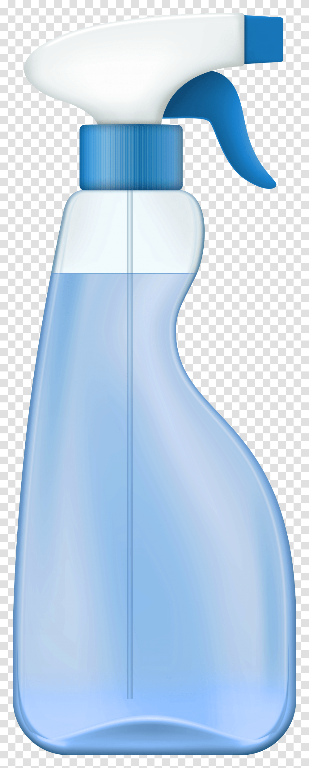 Blue Spray Cleaner Clip Art, Lamp, Bottle, Veil Transparent Png