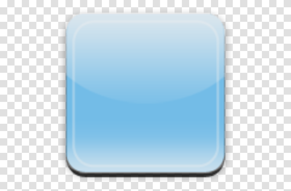 Blue Square Button Clip Art, White Board, Electronics Transparent Png