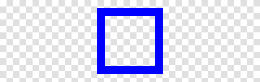 Blue Square Outline Icon, Plant, Fir Transparent Png