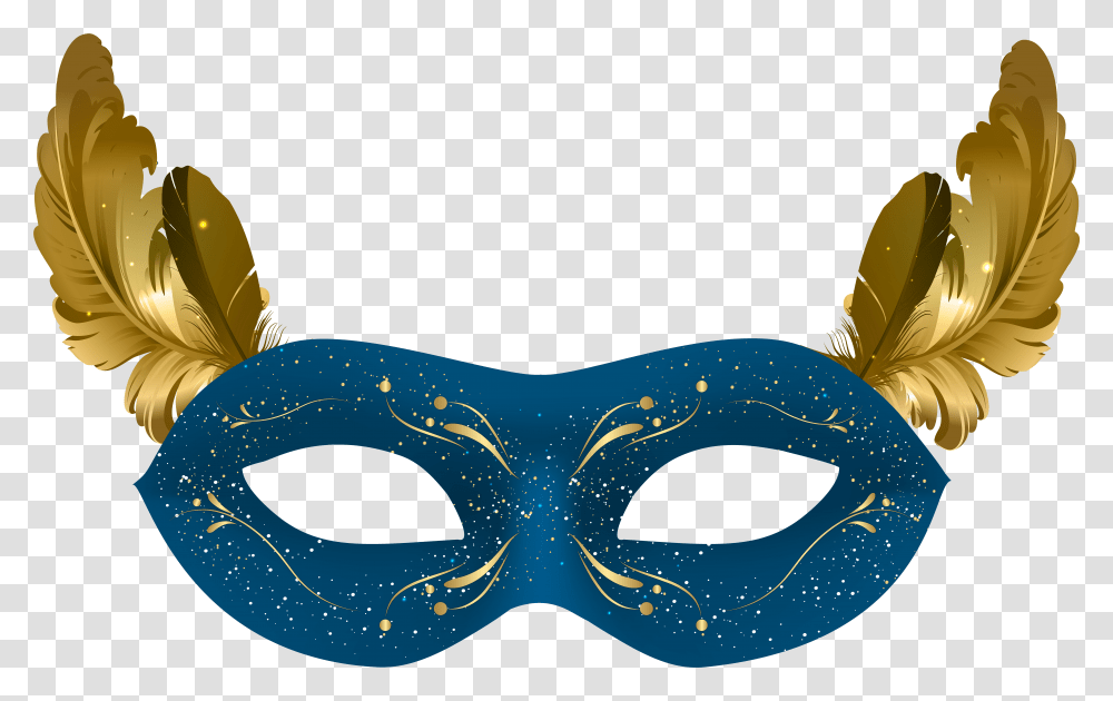 Blue Stanley Mask Carnival Ipkiss Download Hq Clipart Blue Masquerade Mask Transparent Png