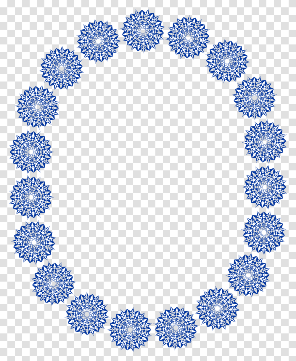 Blue Star Corner Clipart Jpg Royalty Free Stock Border Circle Monogram With Circles Around, Rug, Pattern, Oval Transparent Png