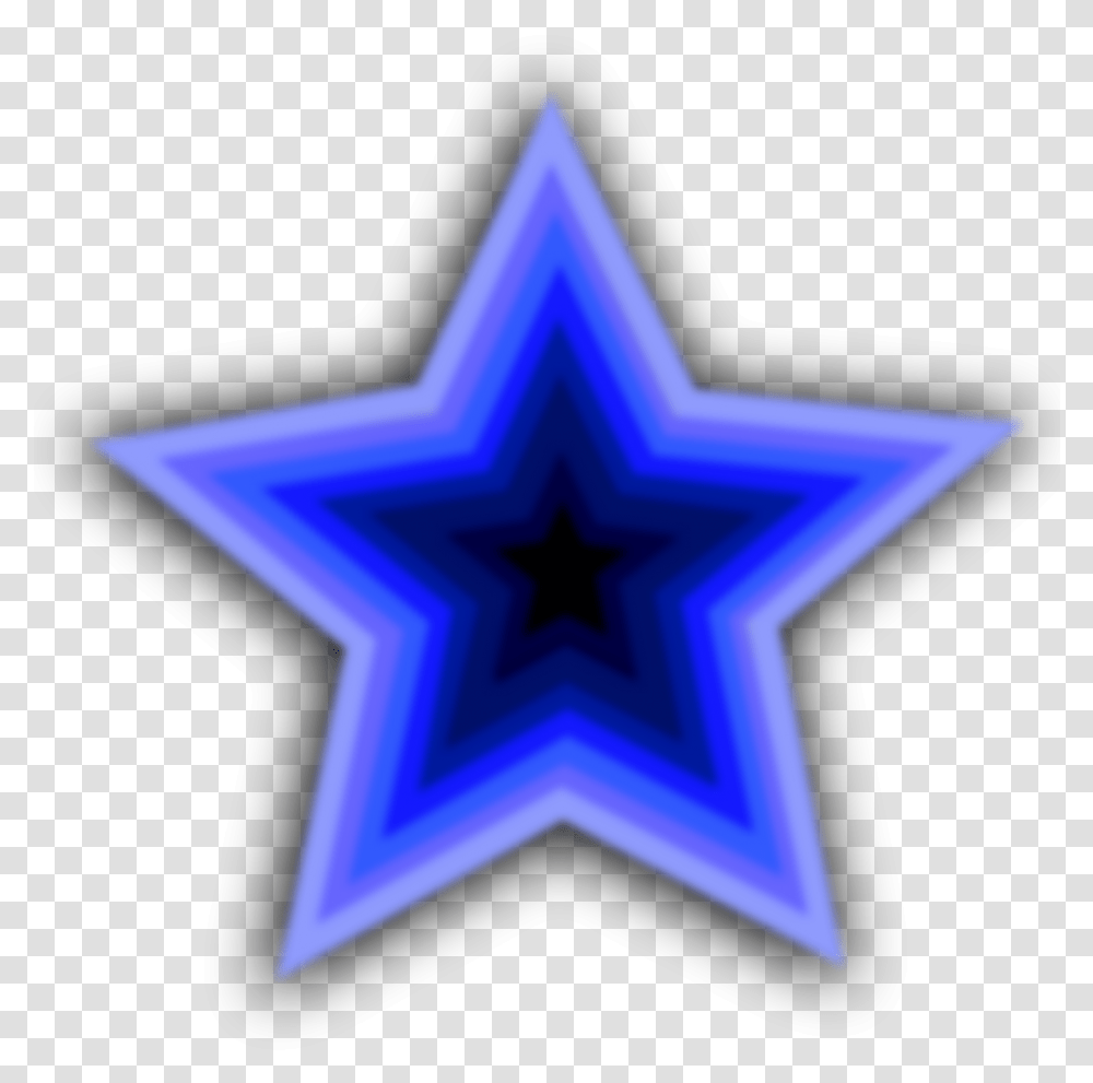 Blue Star, Cross, Star Symbol Transparent Png