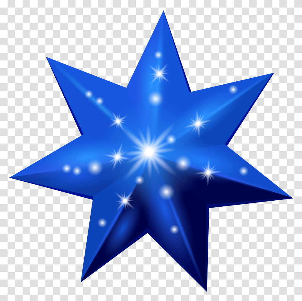 Blue Star Deco Clip Art Gallery, Star Symbol Transparent Png