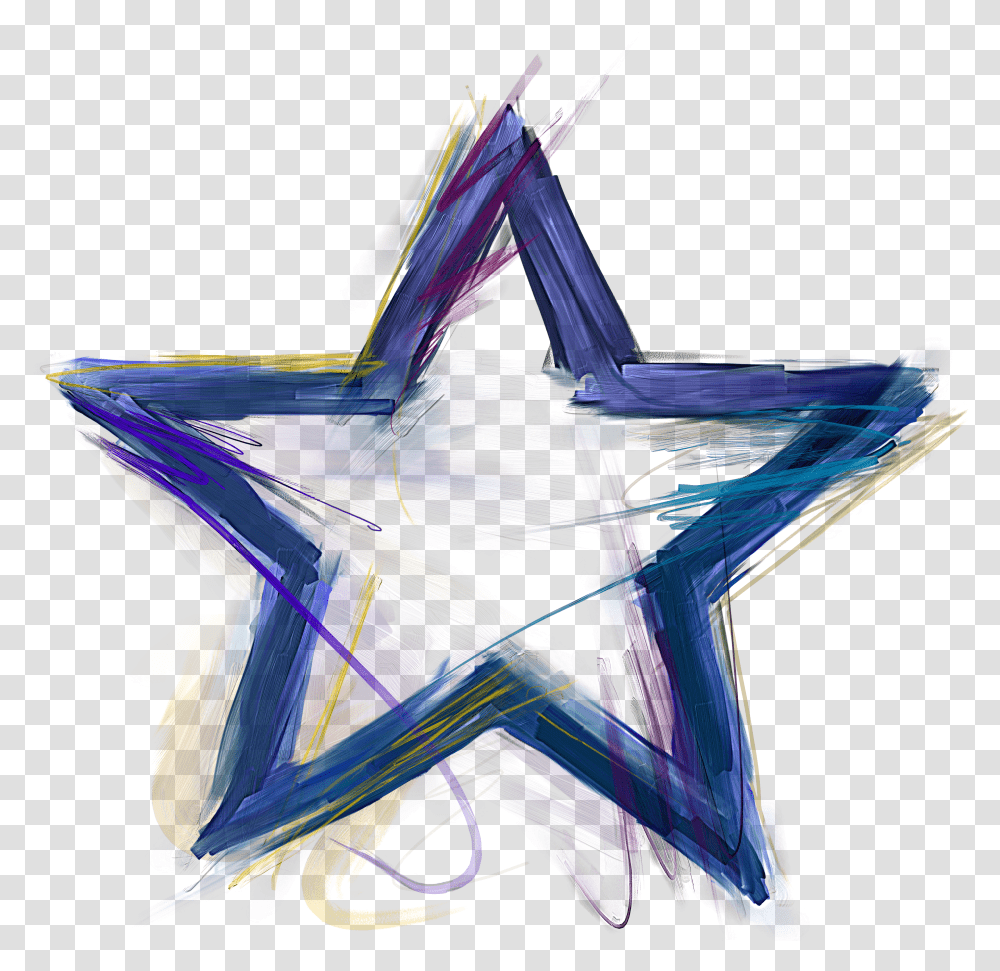Blue Star Image For Free Download Transparent Png