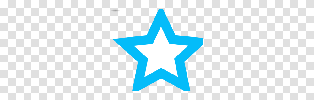 Blue Star Outline Clip Art, Star Symbol, Cross Transparent Png
