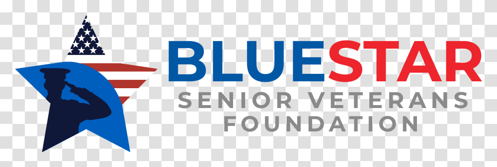 Blue Star Senior Veterans Foundation Graphic Design, Word, Alphabet, Logo Transparent Png