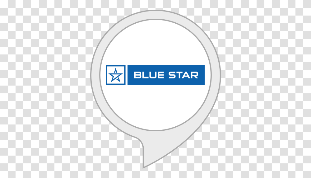 Blue Star Smart Ac Wifi Amazonin Alexa Skills Blue Star Logo, Label, Text, Word, Symbol Transparent Png