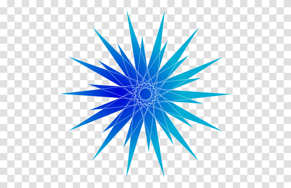 Blue Stars Clipart Free, Pattern, Compass, Fractal, Ornament Transparent Png