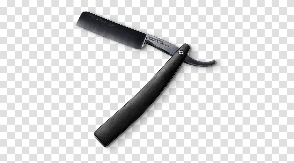 Blue Steel Not A Replica Mens Straight Blade Razor, Weapon, Weaponry Transparent Png