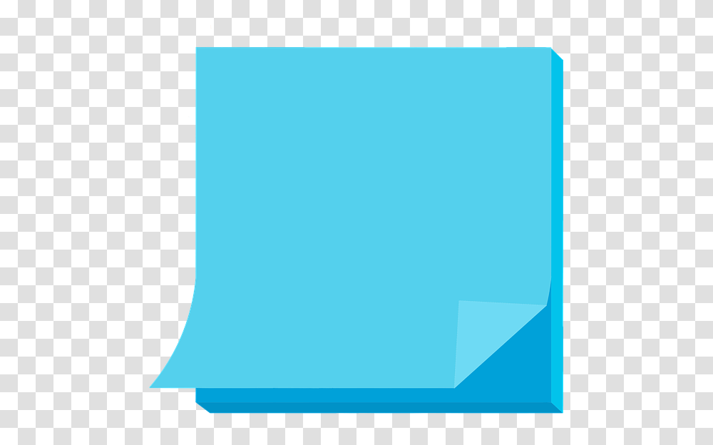 Blue Sticky Note Post It It, Pillow, Cushion, Scroll, Bag Transparent Png