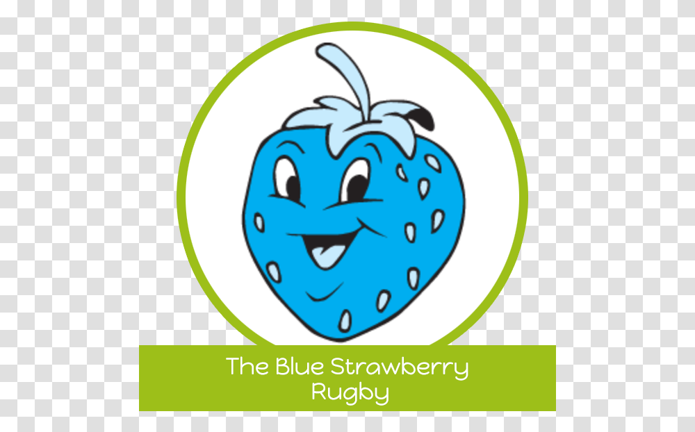 Blue Strawberry Cartoon, Plant Transparent Png