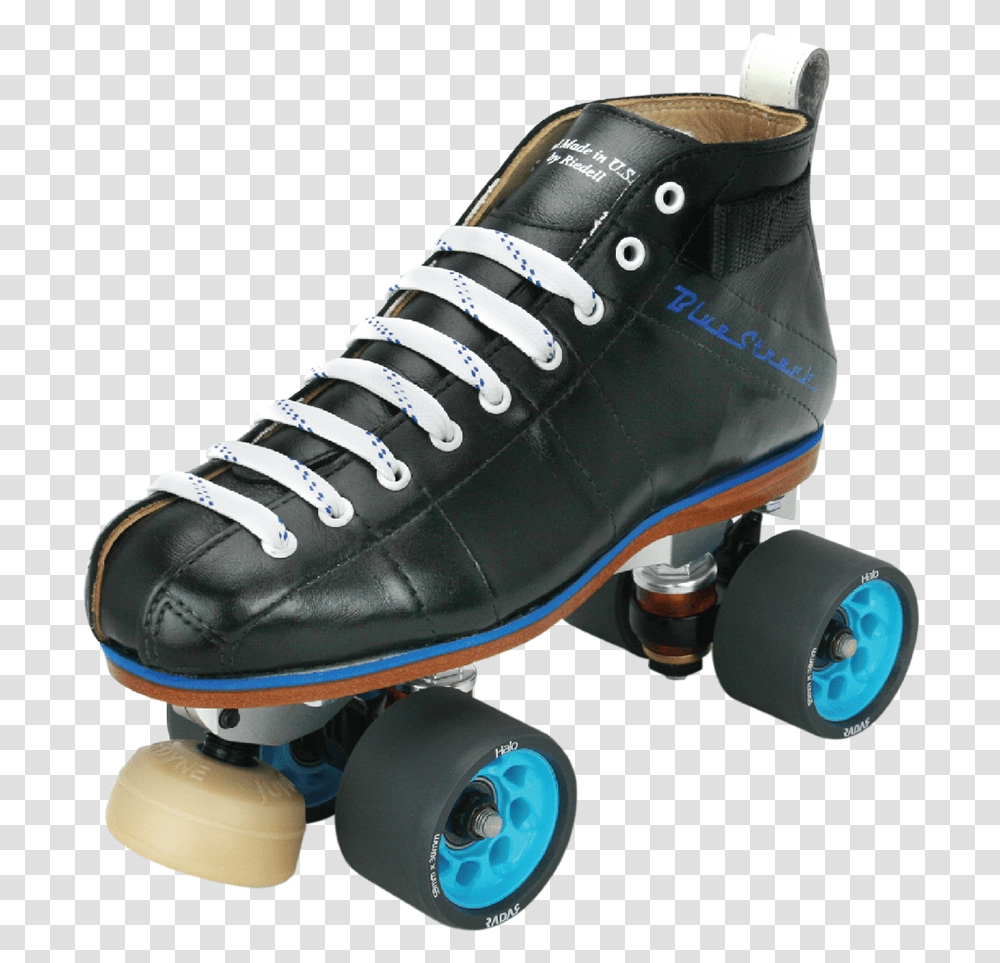 Blue Streak Skate Reactor Neo Plate Riedell Skates, Shoe, Footwear, Apparel Transparent Png