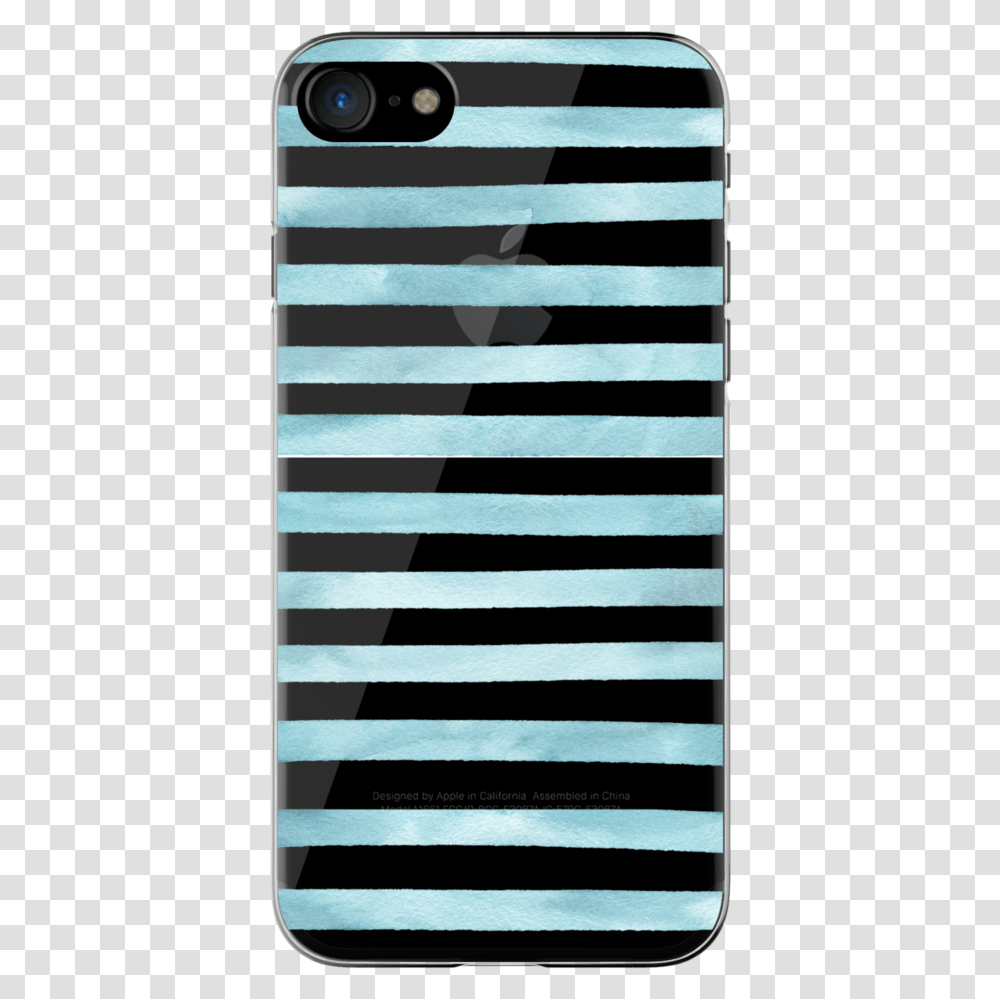 Blue Stripes Clear Case For Iphone 78 Mobile Phone Case, Home Decor, Rug, Window, Window Shade Transparent Png