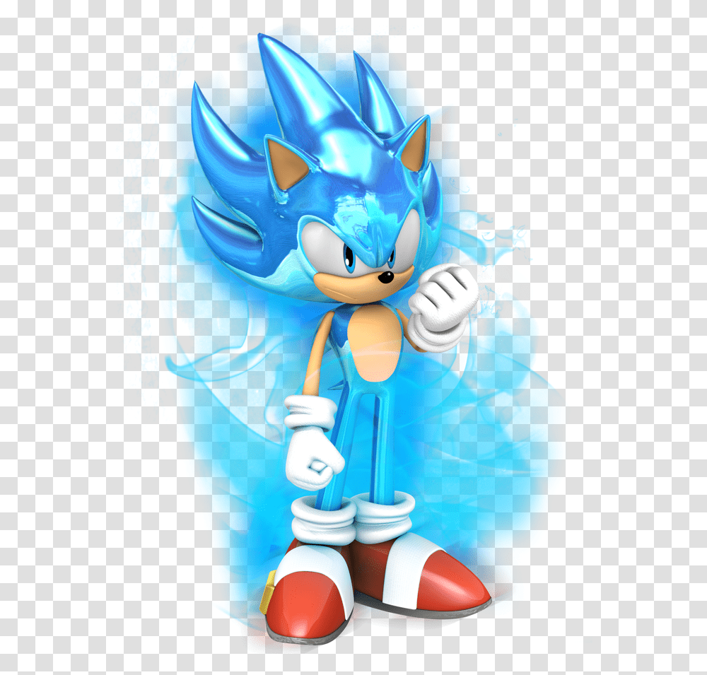 Blue Super Sonic The Hedgehog, Toy, Light Transparent Png