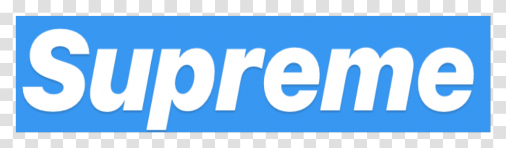 Blue Supreme Logo, Word, Alphabet Transparent Png