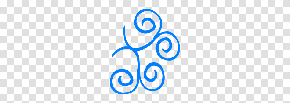 Blue Swirl Frame Bottom Right Corner Clip Art, Alphabet, Ampersand Transparent Png