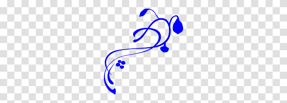 Blue Swirl Vine Clip Art, Cat, Mammal, Animal Transparent Png