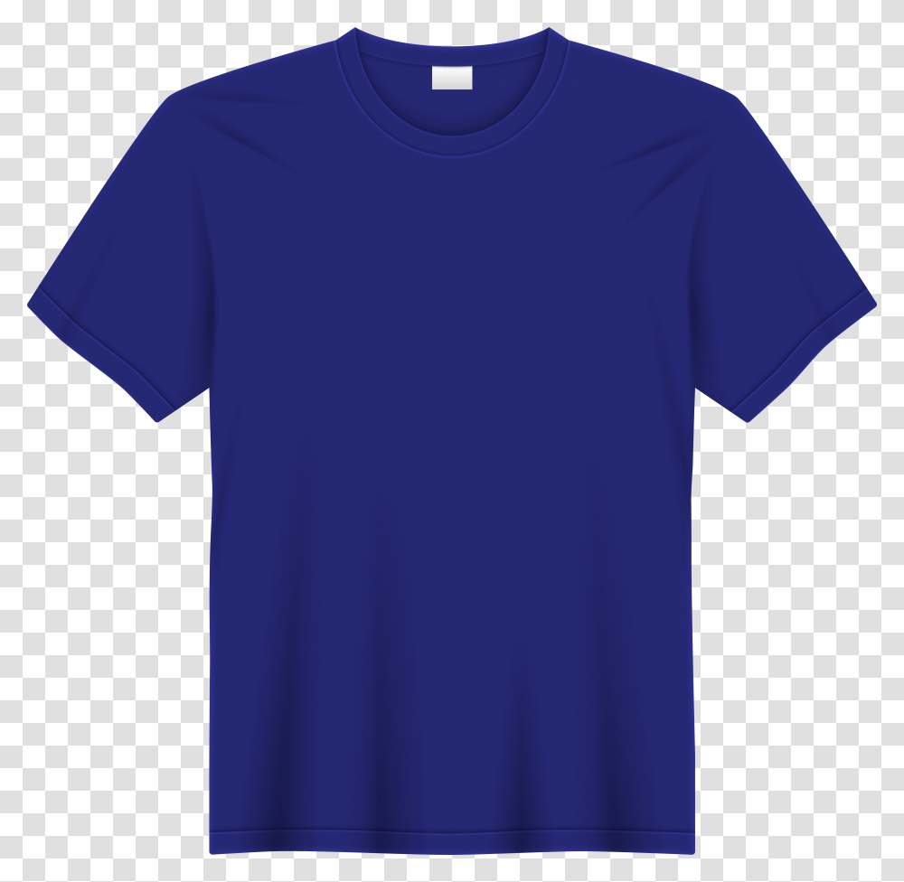 Blue T Shirt Clip Art, Apparel, T-Shirt, Sleeve Transparent Png