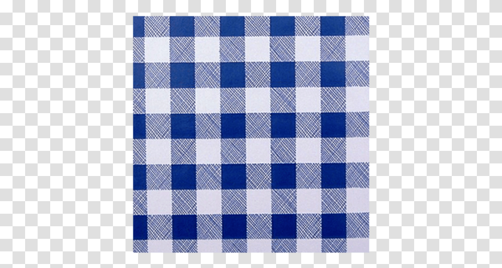 Blue Tablecloth Vichy Black And White Buffalo Plaid Placemats, Chess, Game Transparent Png