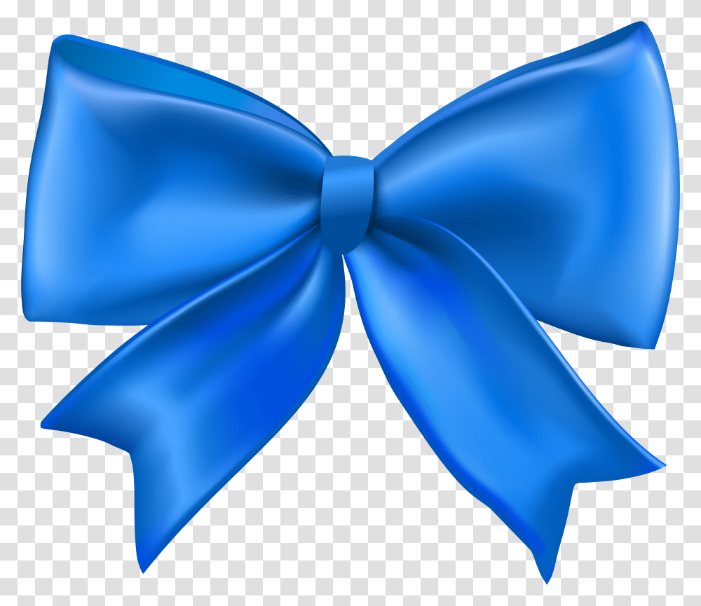Blue Tang Blue Bow Clipart Transparent Png
