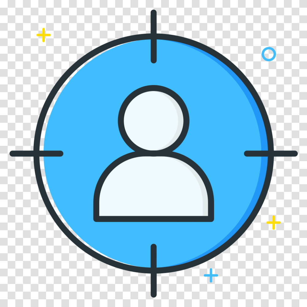 Blue Target Icon, Number, Disk Transparent Png