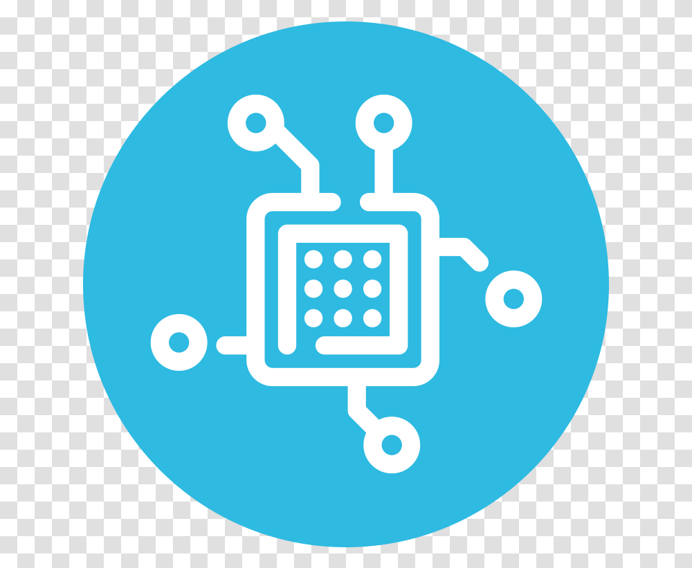 Blue Technology Icon, Security, Network, Electrical Device Transparent Png