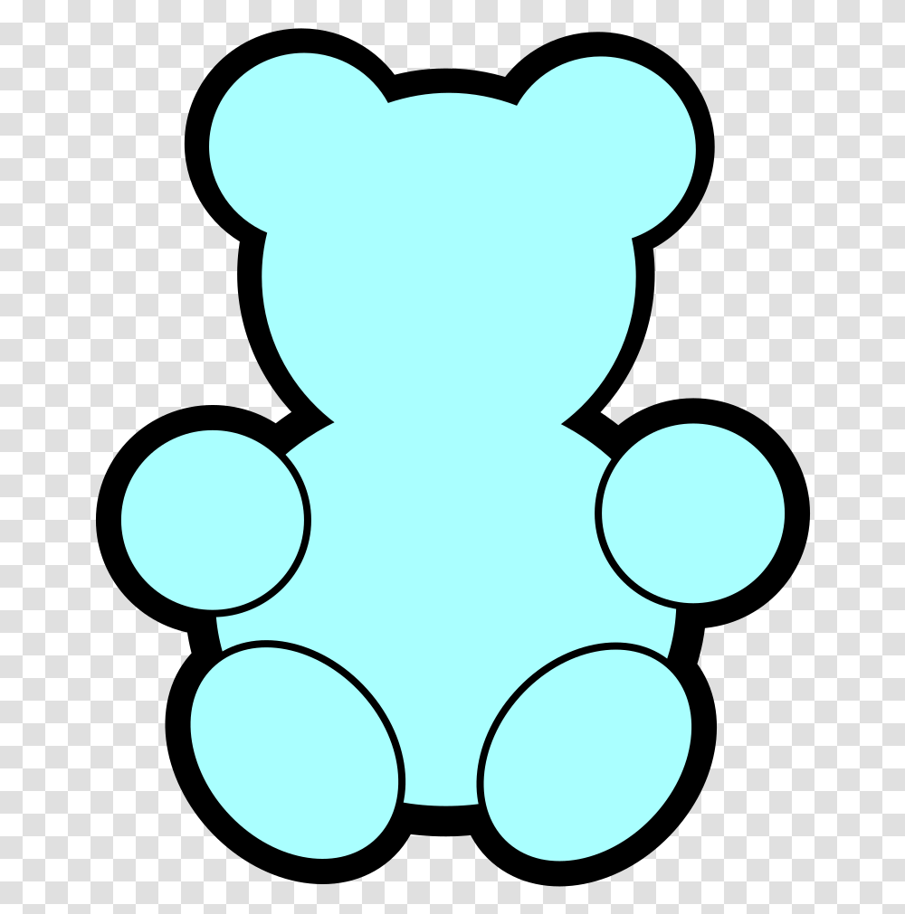Blue Teddy Bear Svg Clip Arts Teddy Bears To Print Transparent Png