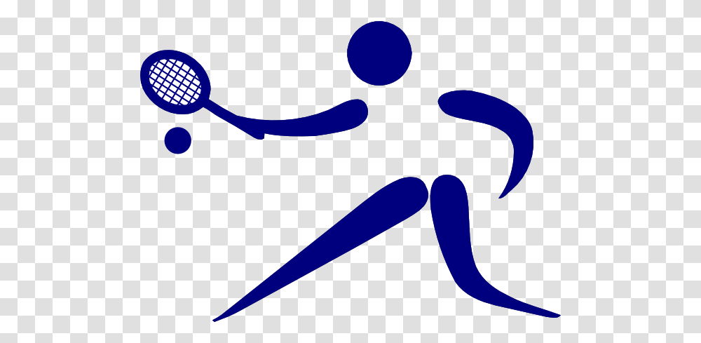 Blue Tennis Player Clip Art, Label, Photography Transparent Png