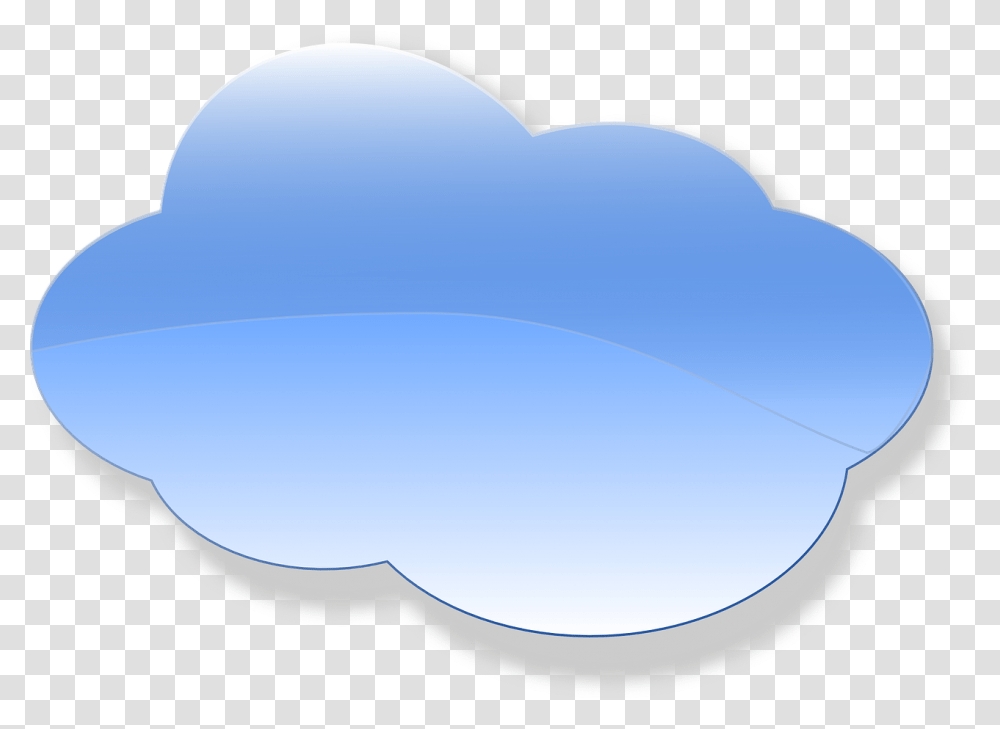 Blue Think Cloud, Furniture, Nature, Outdoors, Balloon Transparent Png