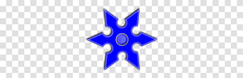 Blue Throwing Star Clip Art, Machine, Star Symbol, Cross Transparent Png
