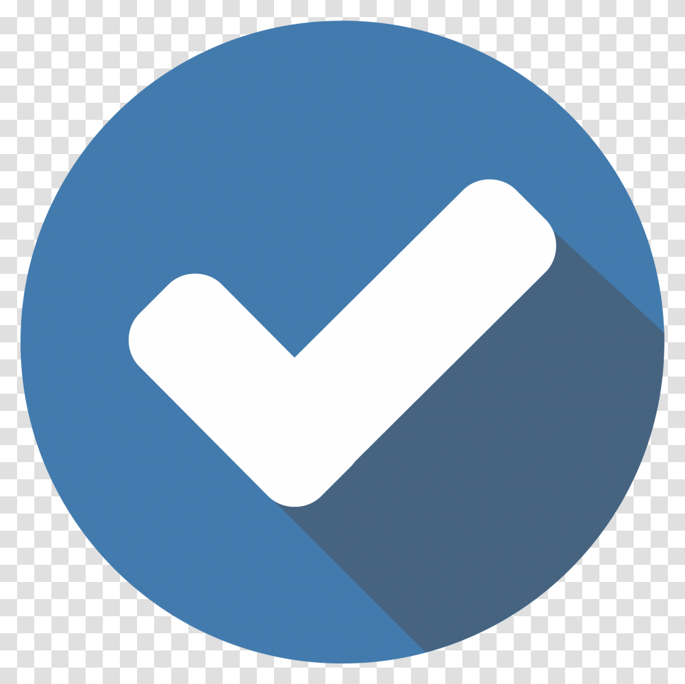 Blue Tick Icon Success Icon, Logo, Baseball Cap Transparent Png