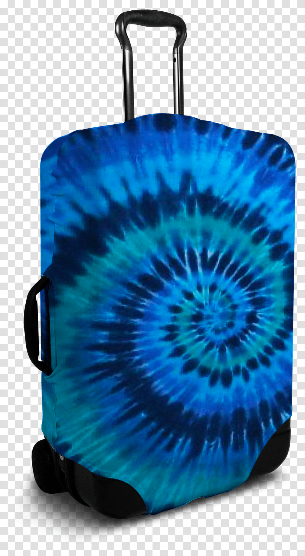 Blue Tie Dye Suitcase CoverData Large Image Cdn Custom Luggage Transparent Png
