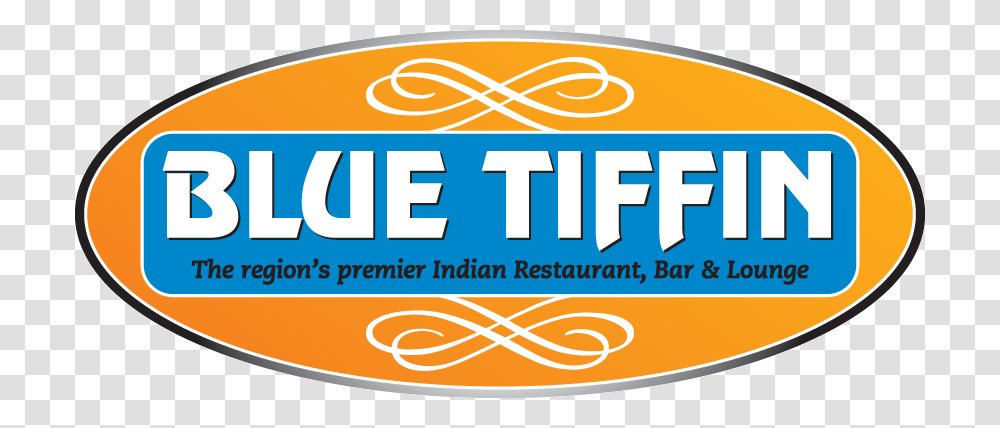 Blue Tiffin Logo Circle, Label, Sticker, Meal Transparent Png