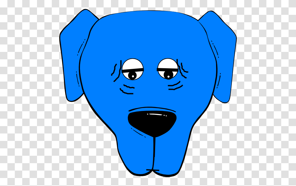 Blue Tired Svg Clip Arts Cartoon Dog Face, Hand, Light, Mouth, Label Transparent Png