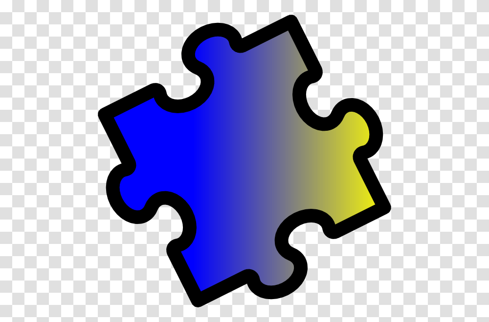 Blue To Yellow Puzzle Piece Svg Clip Arts 2 Puzzle Pieces Clipart, Jigsaw Puzzle, Game, Antelope, Wildlife Transparent Png