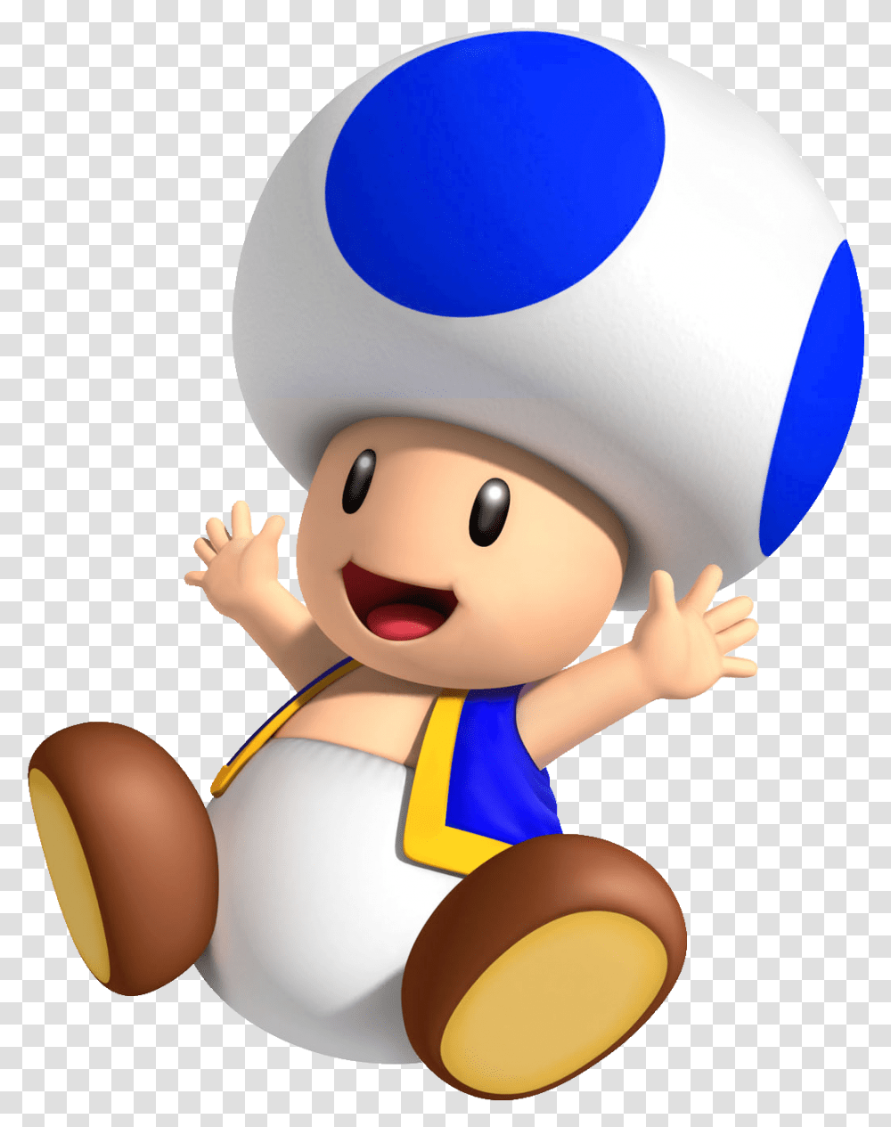 Blue Toad Mario, Person, Costume, People, Figurine Transparent Png