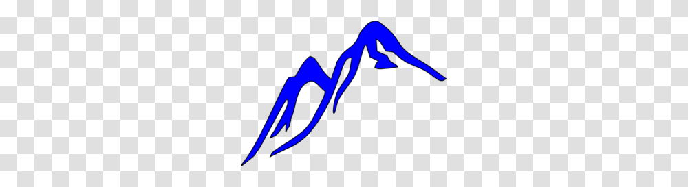Blue Topped Mountain Clip Art Transparent Png