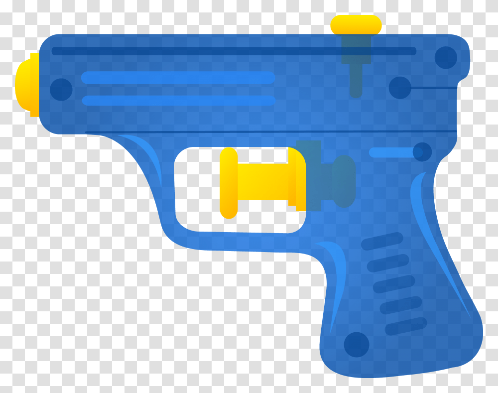 Blue Toy Squirt Gun, Water Gun, Weapon, Weaponry Transparent Png
