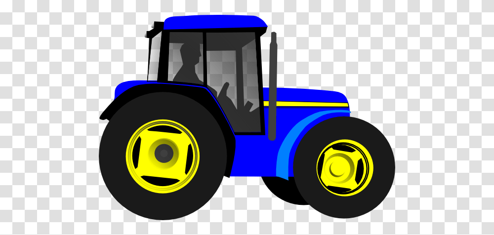 Blue Tractor Clip Art Pictures Cards Mostly Papercrafts, Vehicle, Transportation, Tire, Wheel Transparent Png
