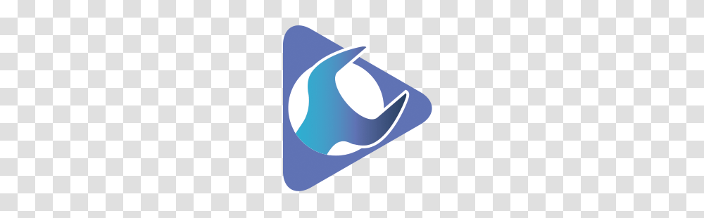 Blue Triangle Icon With Wrench, Logo Transparent Png