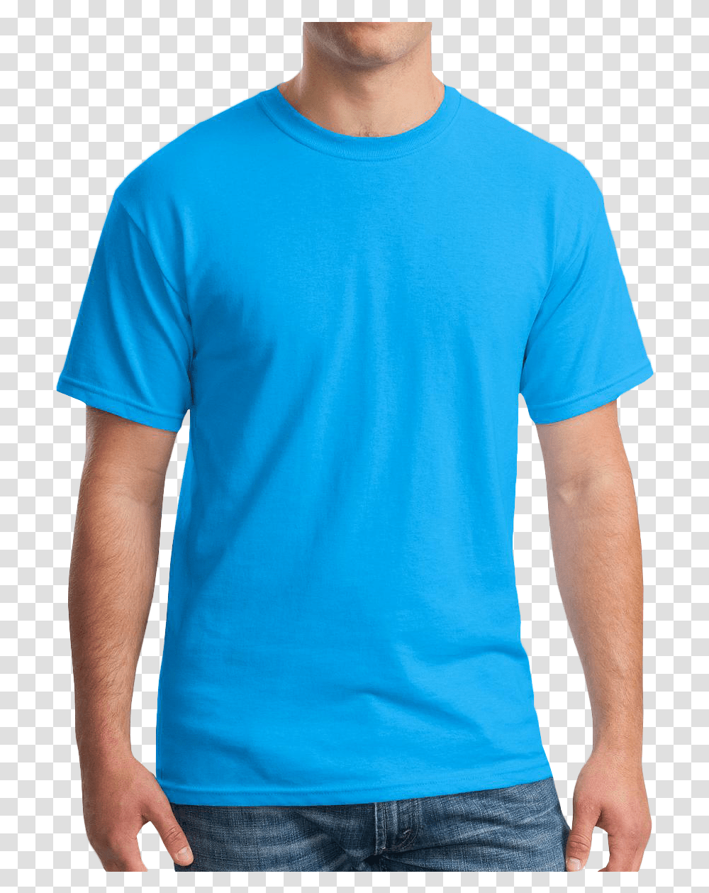 Blue Tshirt, Apparel, Sleeve, T-Shirt Transparent Png