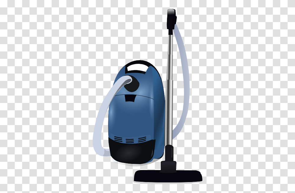 Blue Vacuum Cleaner Clip Art Free Vector, Appliance, Helmet, Apparel Transparent Png