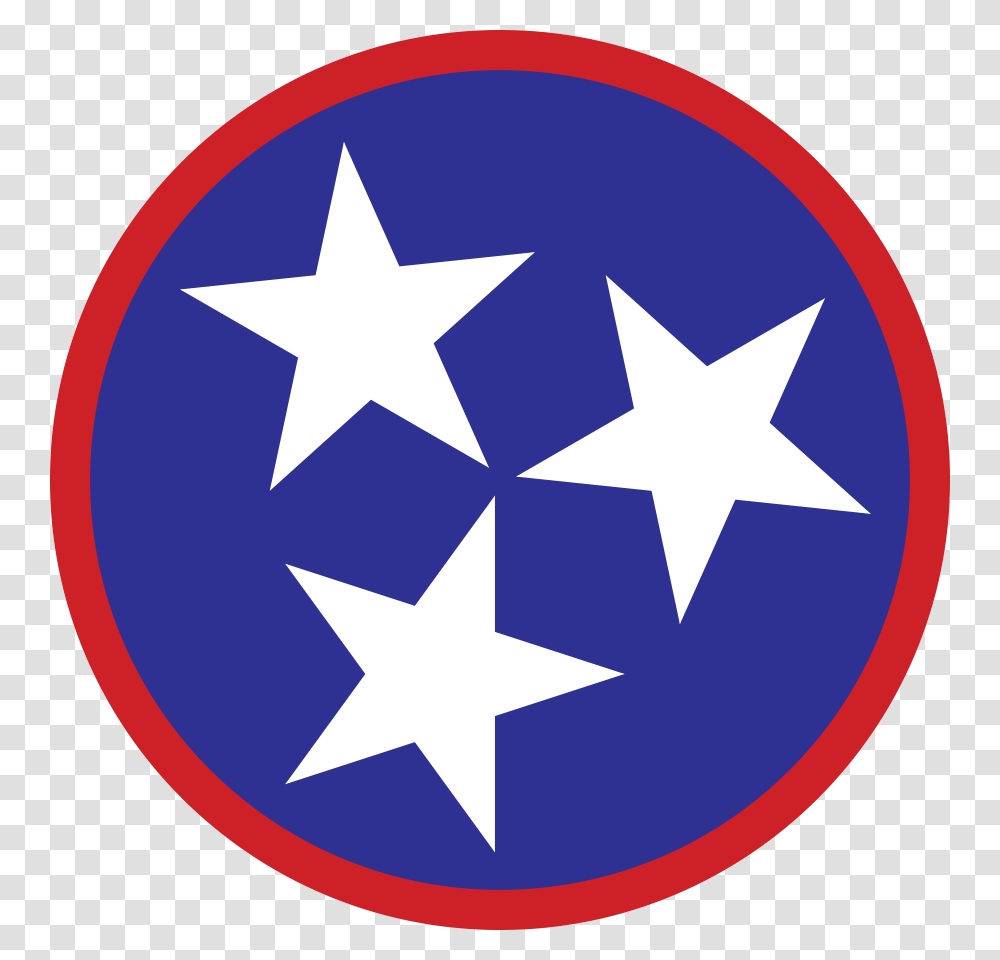 Blue Vector Tennessee Tri Star, Star Symbol, Rug, First Aid Transparent Png