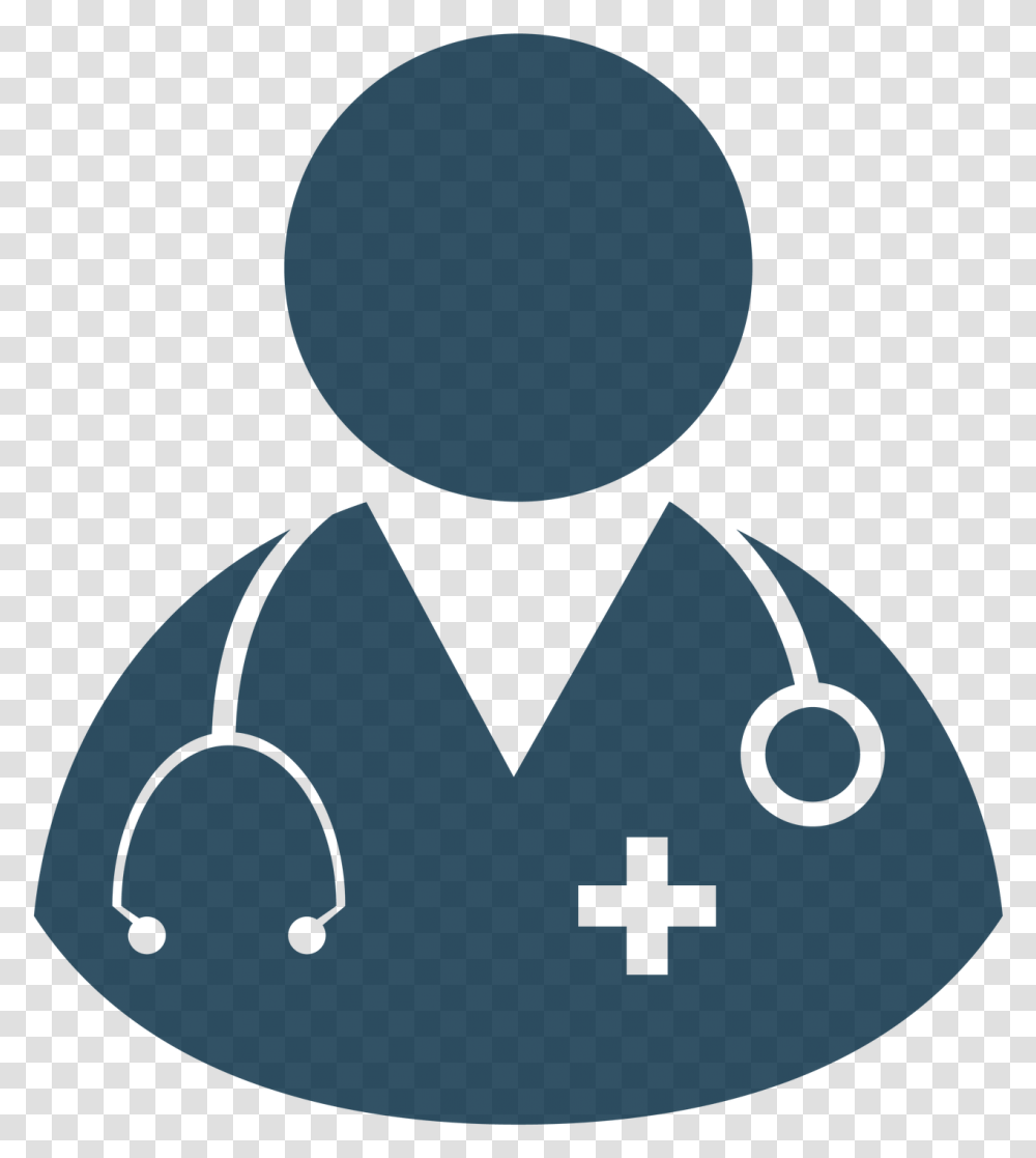 Blue Veterinarian Icon Doctor Clipart Black And White, Moon, Outer Space, Night, Astronomy Transparent Png
