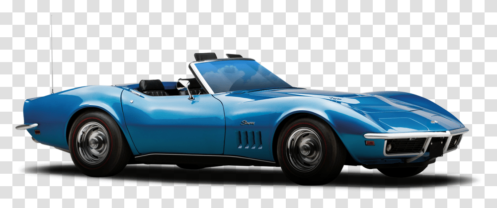 Blue Vintage Car, Vehicle, Transportation, Convertible, Sports Car Transparent Png
