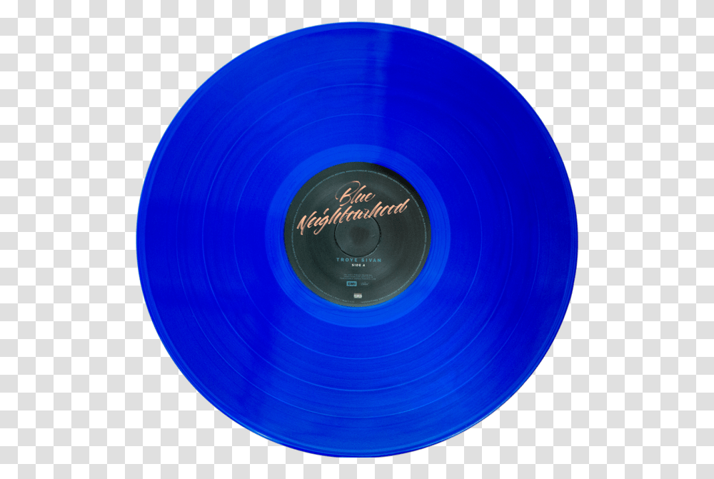 Blue Vinyl Record Circle, Disk, Dvd Transparent Png
