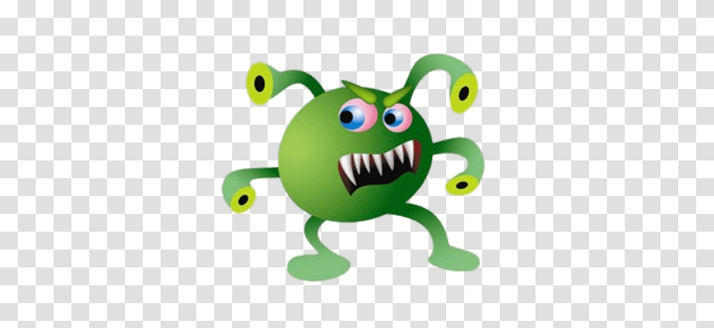 Blue Virus With Tentacles, Toy, Green, Animal, Alien Transparent Png