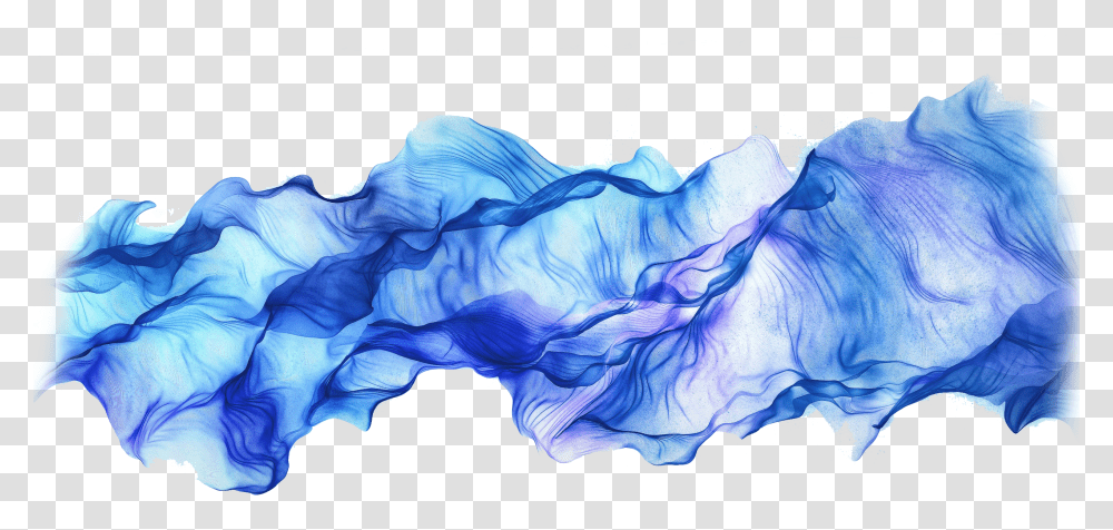 Blue Water Color Wallpaper Element Video 4k Ink Clipart Blue Background Transparent Png