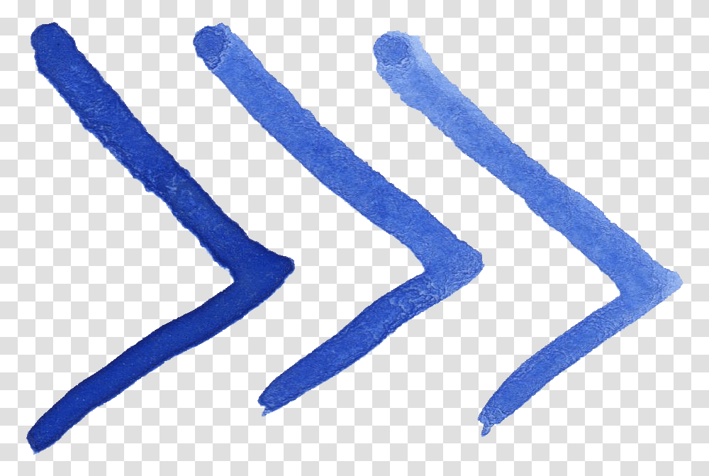 Blue Watercolor Arrow Onlygfxcom Watercolor Blue Line, Sash, Tie, Accessories, Accessory Transparent Png