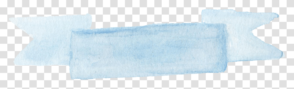 Blue Watercolor Banner, Rug Transparent Png